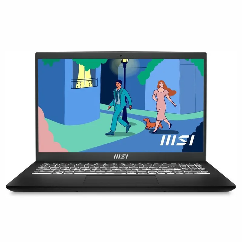 Ноутбук MSI Modern 15 B12HW-002XRU Core i5-1235U 10-ядерный,8ГБ,512ГБ SSD,Arc A370M - 4 ГБ,DOS